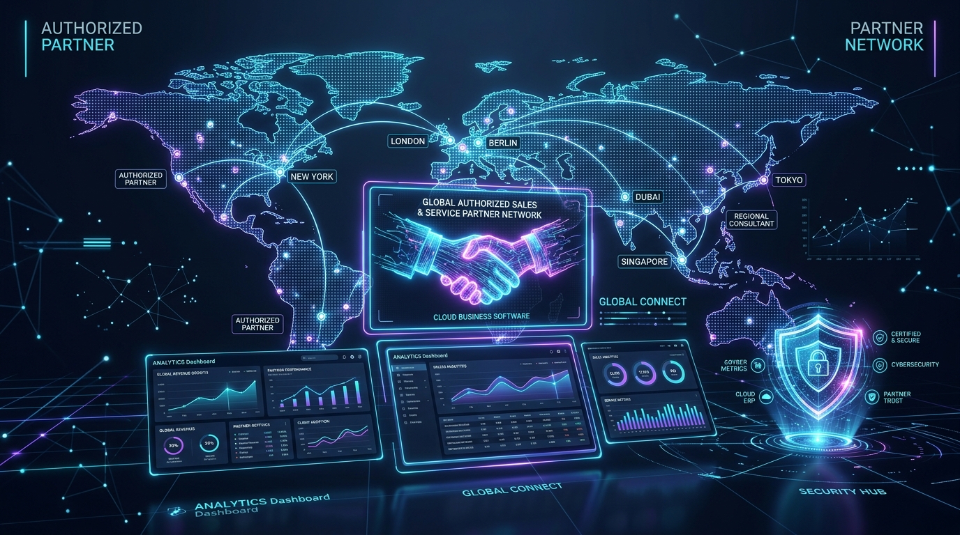 The Authorized Sales & Service Partner Model: Delivering Localized Implementation, Transparent Governance & Cloud Excellence
