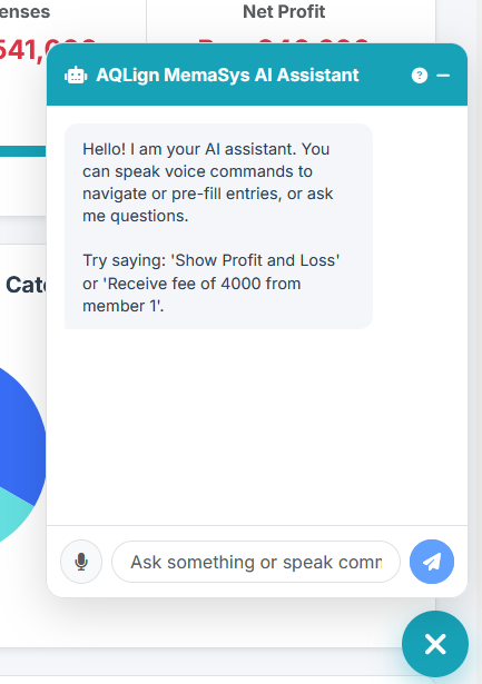 MemaBot AI Virtual Assistant Drawer